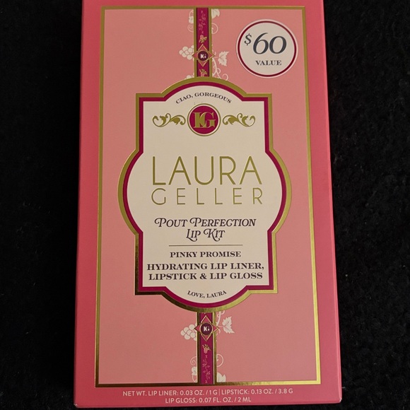 Laura Geller Pout Perfection Lip Kit - Pinky Promise- Liner, gloss, lipstick - Picture 2 of 4